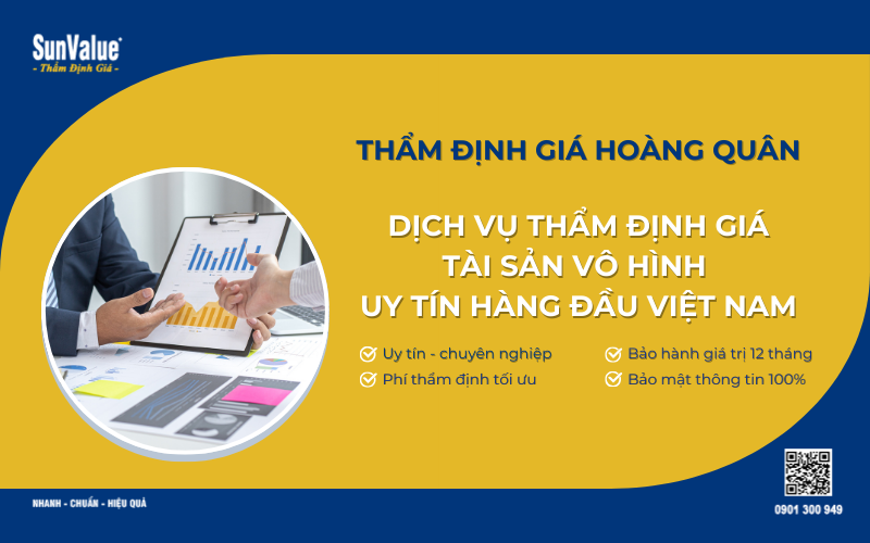 Thẩm định giá doanh nghiệp, thẩm định giá tài sản vô hình 4