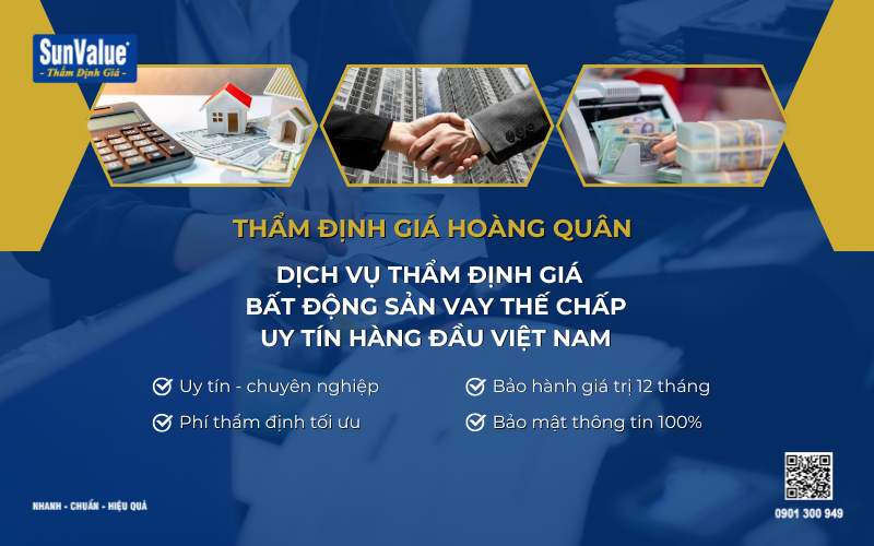 Thẩm định giá bất động sản, định giá bất động sản thế chấp vay vốn ngân hàng 5