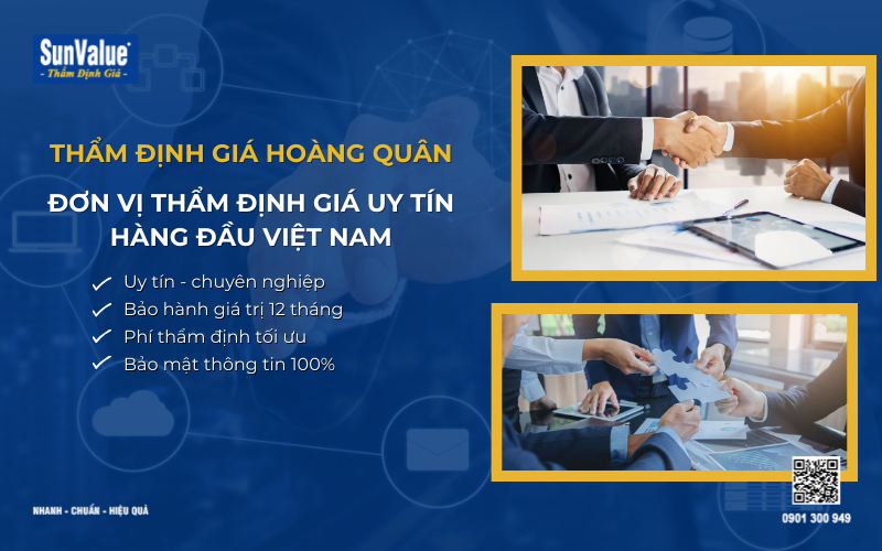 Thẩm định giá tài sản, định giá tài sản góp vốn đầu tư 4